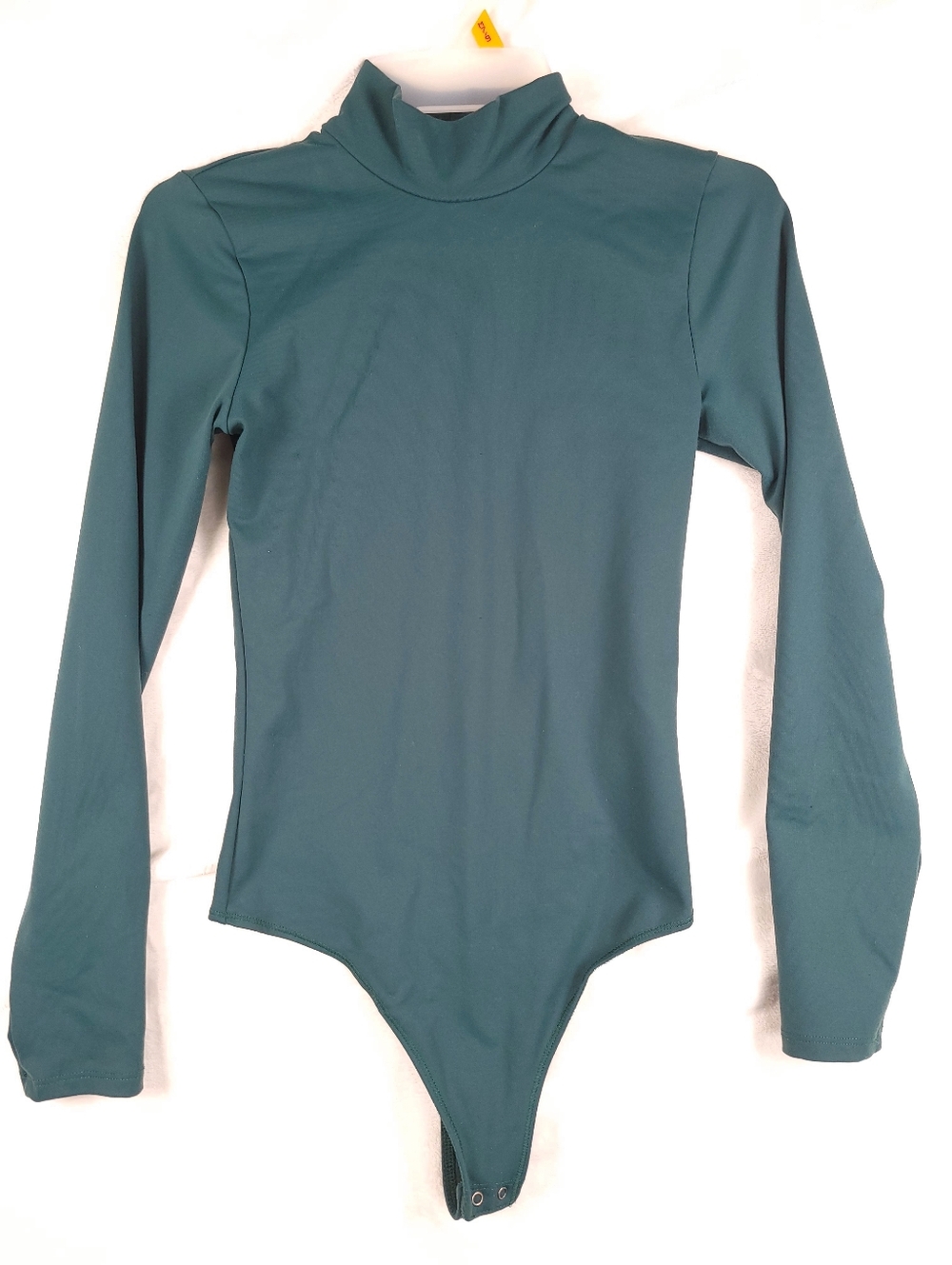 Abercrombie Soft A&F Mockneck Bodysuit Green Teal S